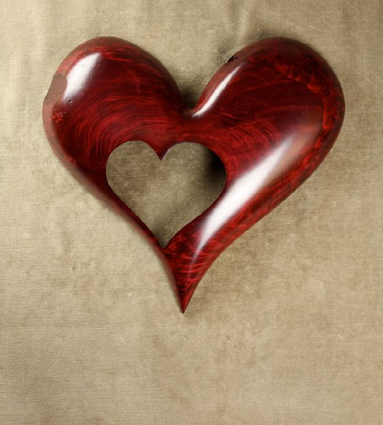 Red Heart Wood