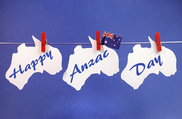Photo of write name on Happy Anzac Day