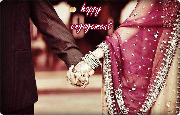 Photo of write your name on happy Indian Engagement