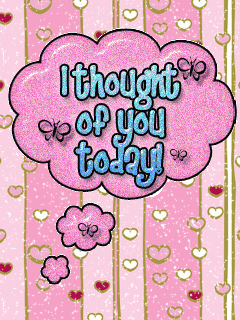 Photo of I thought of you today animated gif