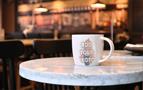 coffee shop mug photo frame - coffee shop mug photo frame