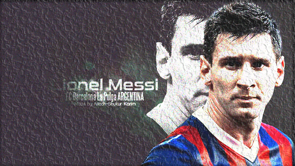 lionel messi 01 - i love her so much photo