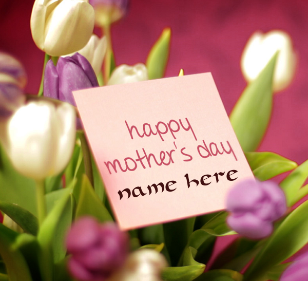 mothers day - write your names on lover swan