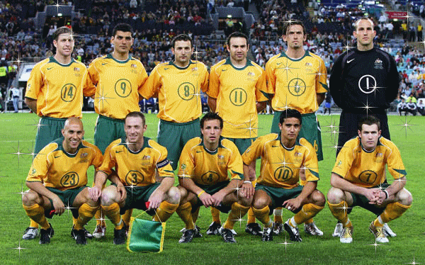 Australia national soccer team - write your name on happy anniversary with love