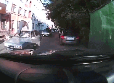 Car kick funny gif - write your name on happy freedom day south africa