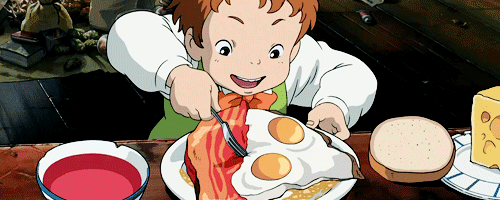im freaking hungry - happy birthday best friend animated gif