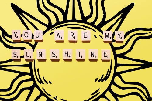 Photo of write your lover name on your my sunshine gif photo