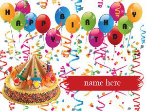 write your name on kids birthday card gif – Namegif.com