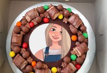 Photo frame happy birthday cake chocolate crispy cake 220x150 - Be My Love animated gif