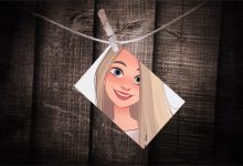 Picture On The Rope Misc Photo Frame 220x150 - elsa with frozen background kids cartoon photo frame