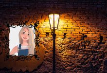 light on old wall misc photo frame 220x150 - write your lover name on love you gif photo
