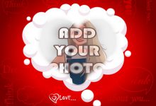 romantic cloud heart shape Romantic photo frame 220x150 - selfie with mark zuckerberg misc photo frame