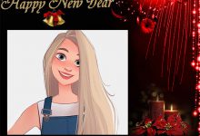 romantic happy new year photo frame 220x150 - My cute Cat animated gif
