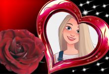 frame in love 220x150 - write on gif Roses photo