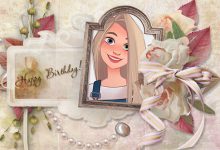 i love nana picture frame romantic frame 220x150 - Birthday cake with title portray