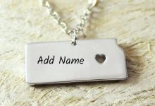 add name on beautiful heart alloy necklace 220x150 - auction hall misc photo frame