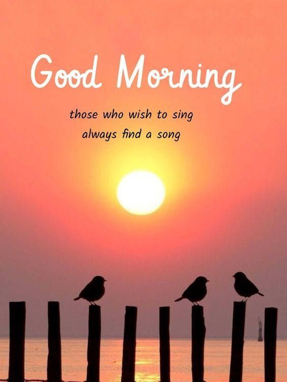 good morning wishing For those who like to sing photo - good morning wishing For those who like to sing photo