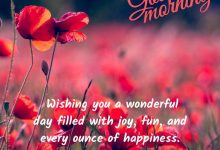 good morning wishing photo I wish you a wonderful day full of love fun and happiness 220x150 - good morning photos download