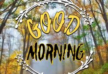 good morning woods photo 220x150 - Write name on happy Norooz day