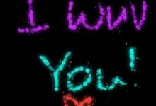 i love you for you photo 220x150 - purple Love rose gif