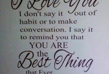 saying i love you is not the words photo 220x150 - Write any name on I Love You