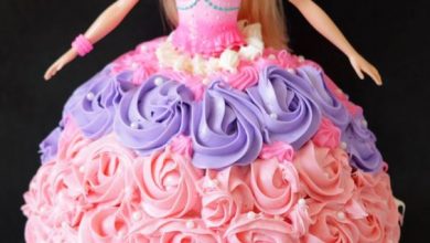 Photo of barbie doll cake photo
