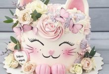 cat cake cake photo 220x150 - write yours characters on two lover hearts photo