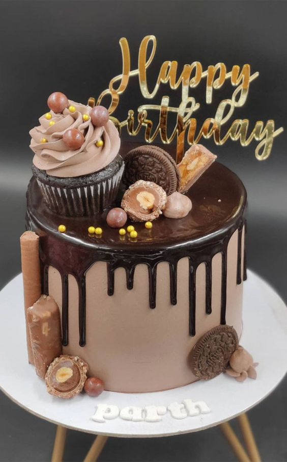 chocolate birthday cake photo - chocolate birthday cake photo