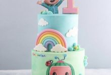 cocomelon cake year 1 photo 220x150 - write yours characters on heart eyes emoji