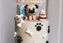 cute dog cake photo 220x150 - Birthday cake shipping photo