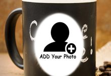 mug photo frame add your photo on coffee mug 220x150 - pretty wood merry christmas photo frame