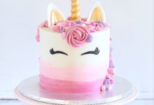 unicorn birthday cake photo 220x150 - write your friend name on moving  birthday card
